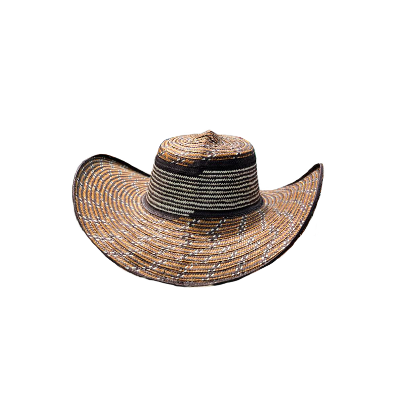 Sombrero 15 Fibras Económico Marrón