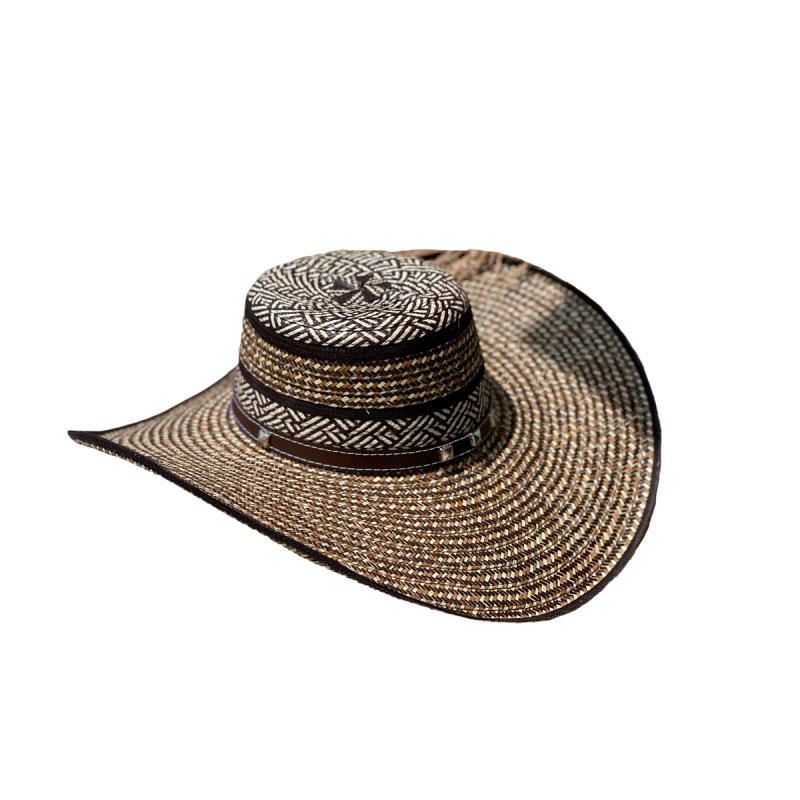 Sombrero 15 Fibras Exclusivo Figuras A Mano
