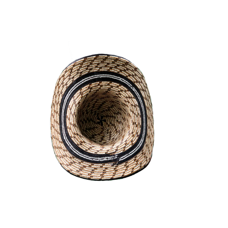 Sombrero 15 Fibras Linea Económica Marrón