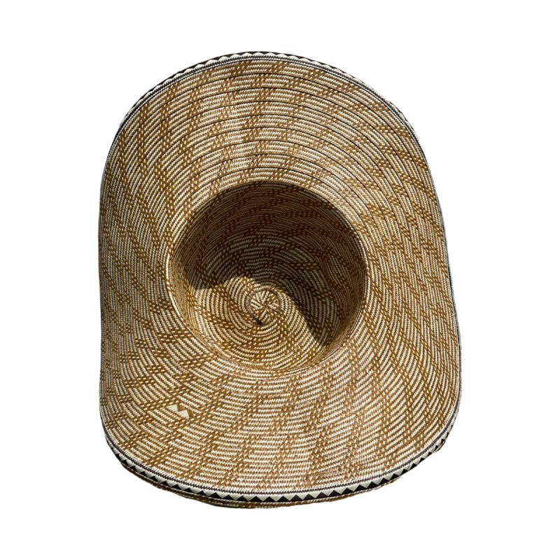 Sombrero 21 Fibras Artesanal Marrón