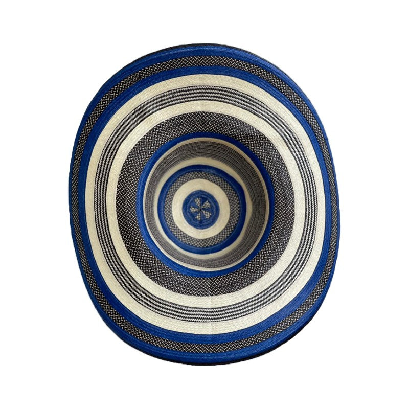Sombrero 21 Fibras Azul Original