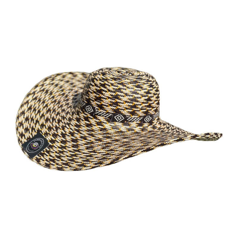 Sombrero 21 Fibras Diseño Tejido Exclusivo