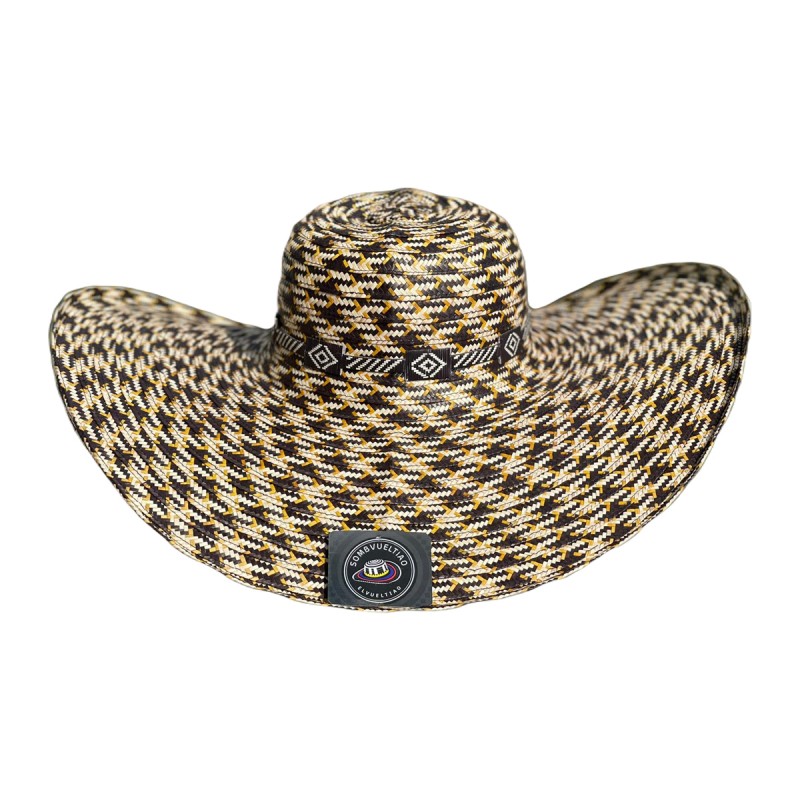 Sombrero 21 Fibras Diseño Tejido Exclusivo