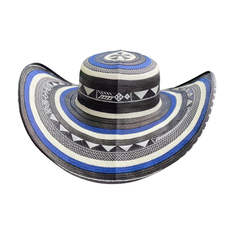 Sombrero 21 Fibras Exclusivo Azul