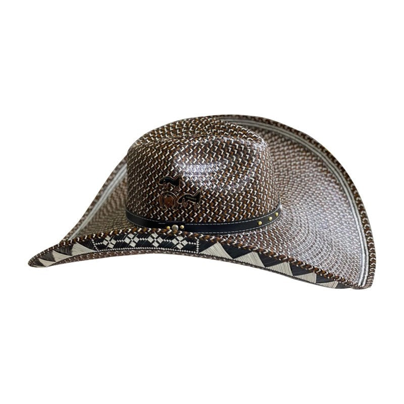 Sombrero 23 Fibras Caballista Marrón