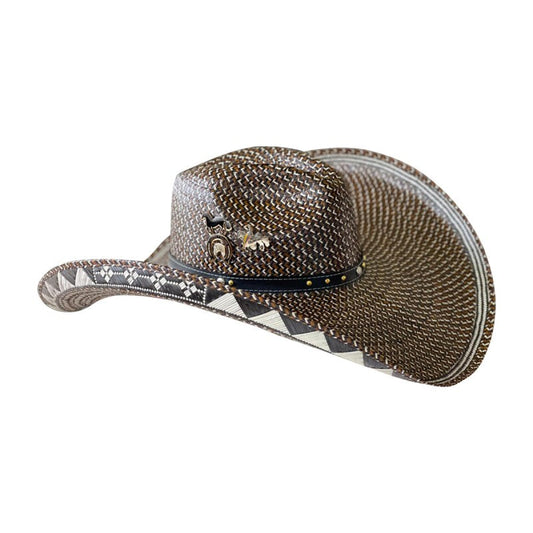 Sombrero 23 Fibras Caballista Marrón MY
