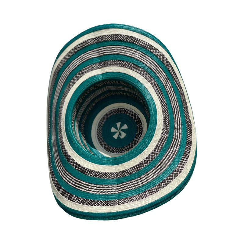 Sombrero 23 Fibras Calidad Fino Verde