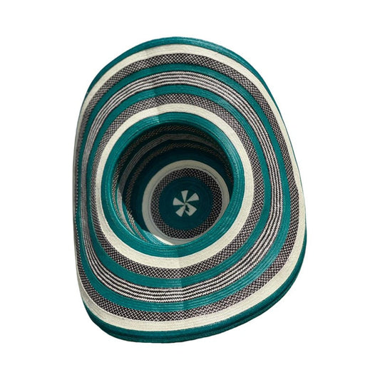 Sombrero 23 Fibras Calidad Fino Verde MY