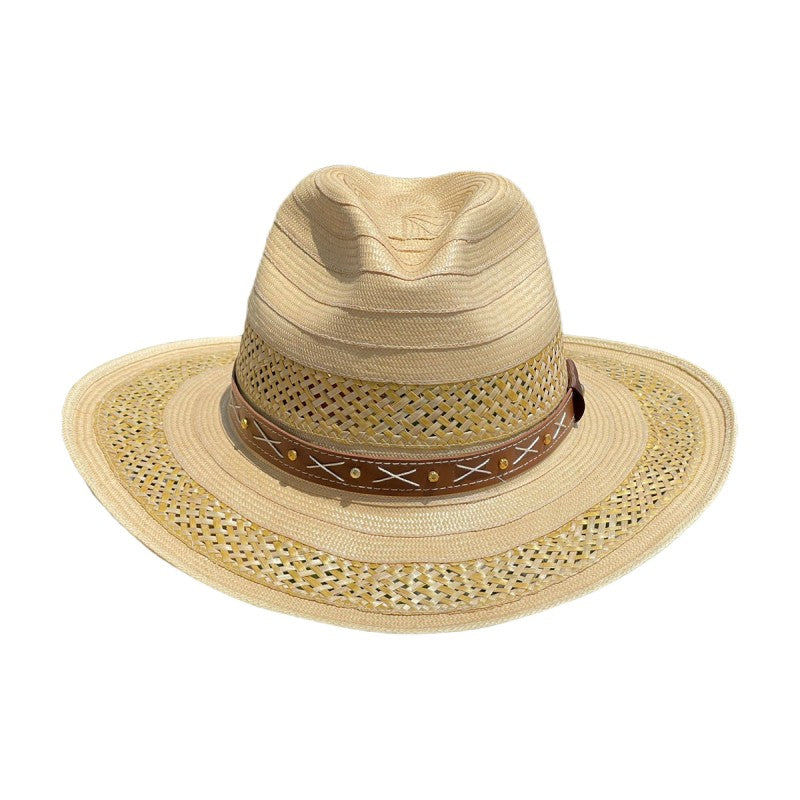 Sombrero 23 Fibras Diseño Calado Extrafino