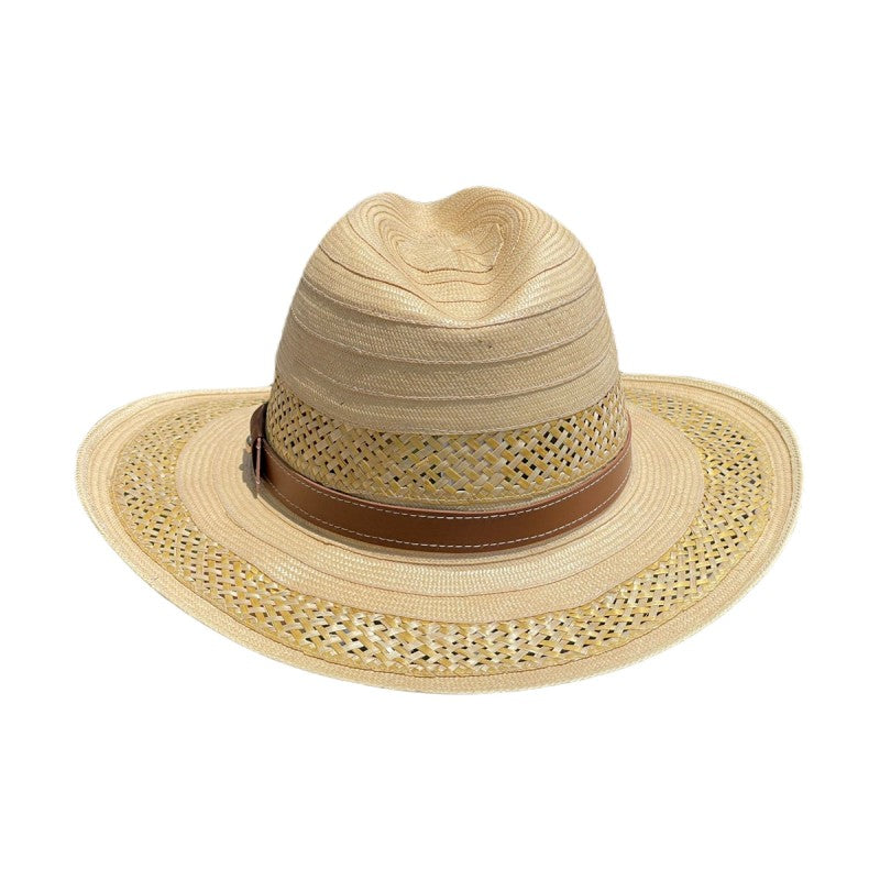 Sombrero 23 Fibras Diseño Calado Extrafino