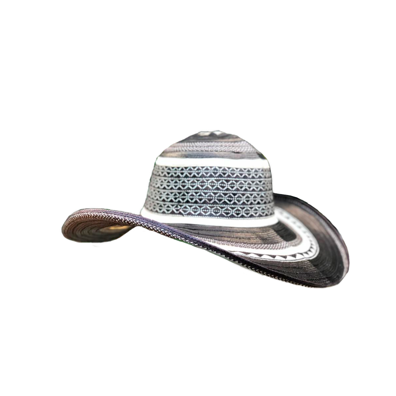 Sombrero 23 Fibras Diseño Color Negro