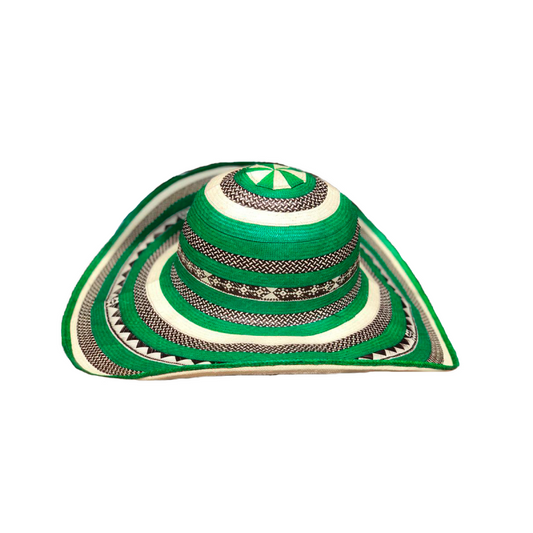 Sombrero 23 Fibras Diseño Granito Verde MY
