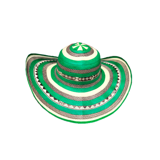 Sombrero 23 Fibras Diseño Granito Verde MY