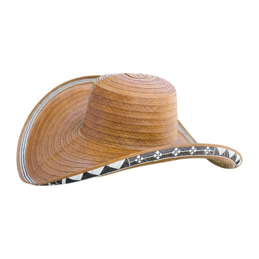 Sombrero 21 Fibras Diseño Marrón MY