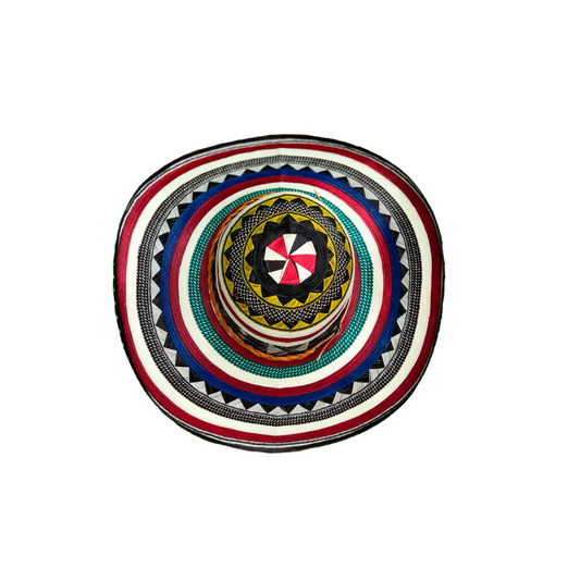 Sombrero 23 Fibras Diseño Muticolor MY