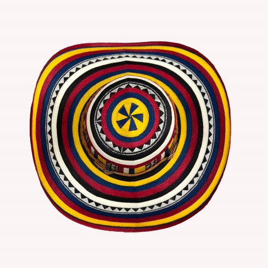 Sombrero 23 Fibras Diseño Tricolor MY