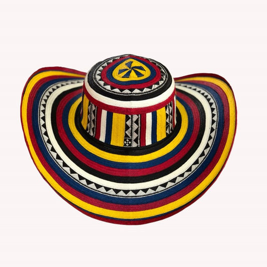 Sombrero 23 Fibras Diseño Tricolor MY