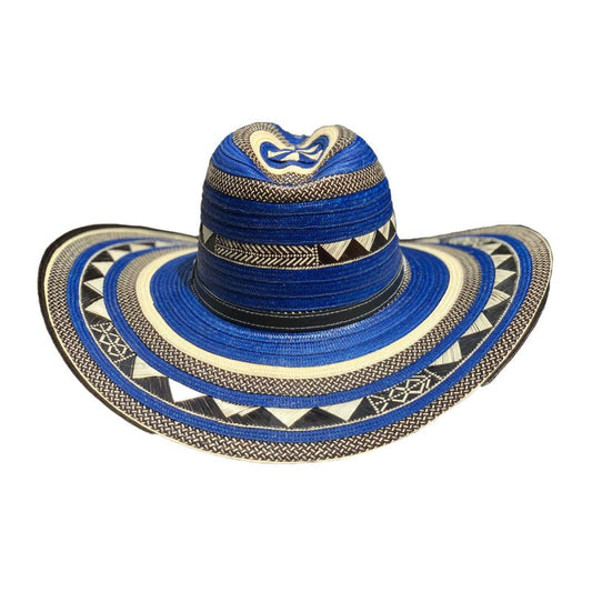 Sombrero 31 Fibras Engomado Azul MY