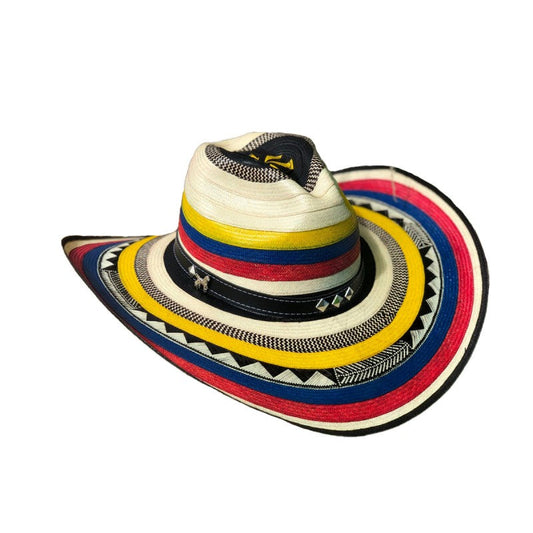 Sombrero 23 Fibras Engomado Tricolor MY
