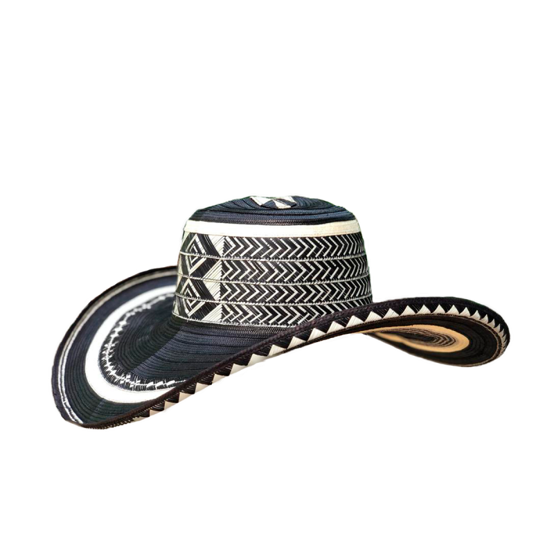Sombrero 23 Fibras Exclusivo Negro