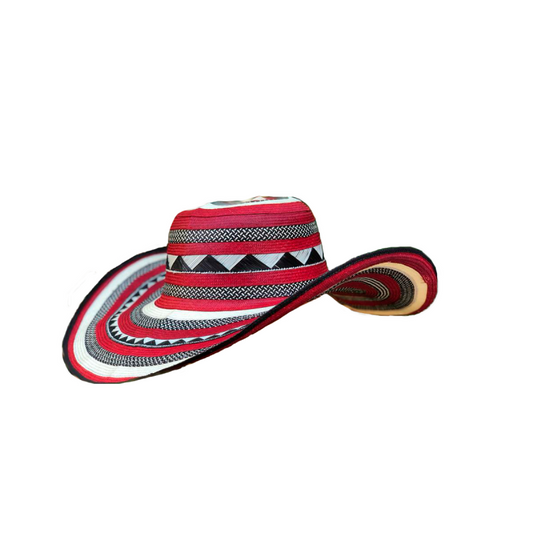 Sombrero 23 Fibras Exclusivo Rojo Granito MY