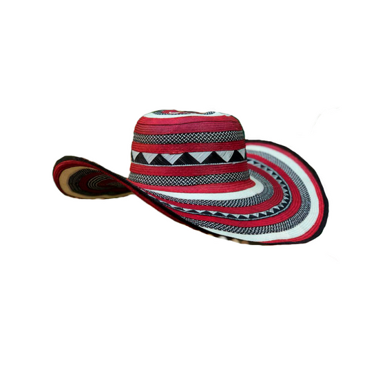 Sombrero 23 Fibras Exclusivo Rojo Granito MY