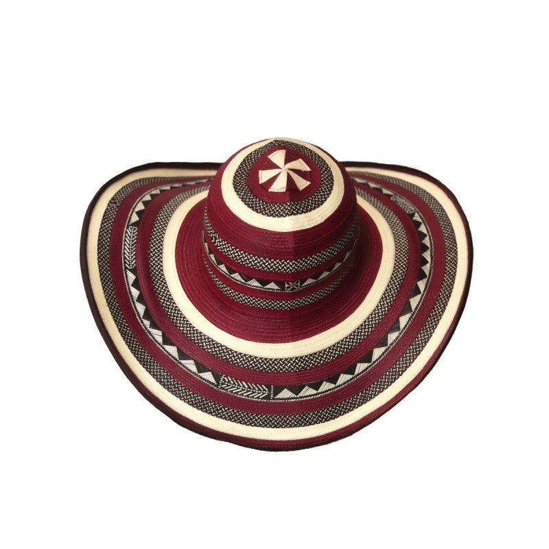 Sombrero 23 Fibras Exclusivo Rojo