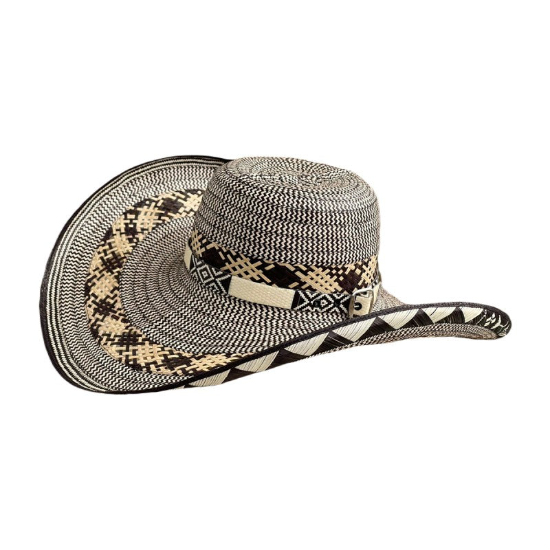 Sombrero 23 Fibras Fino Gris Caña Flecha