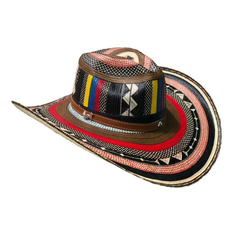 Sombrero 23 Fibras Hormado Multicolor