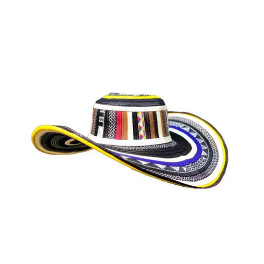 Sombrero 23 Fibras Multicolor Exclusivo MY