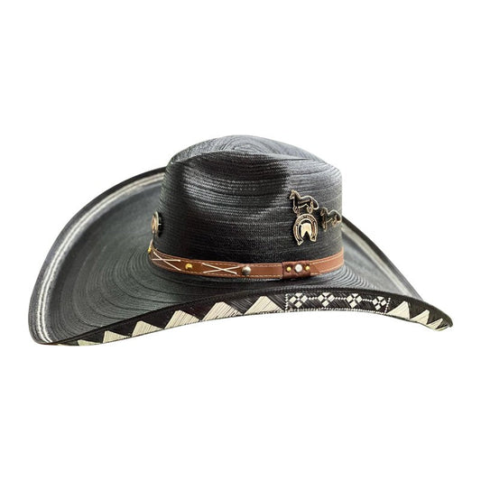 Sombrero 23 Fibras Negro Caballista MY