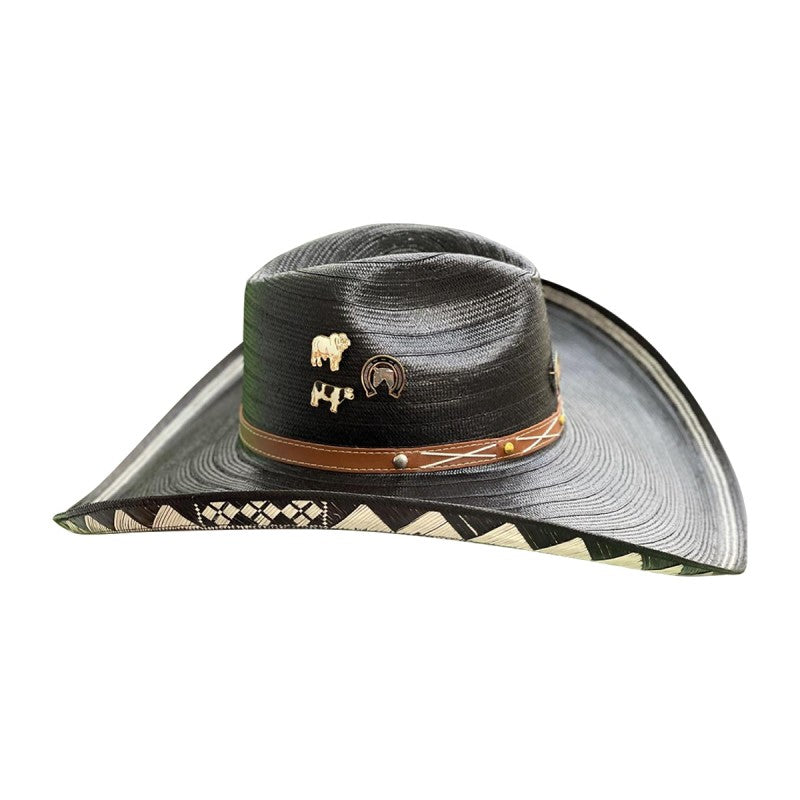 Sombrero 23 Fibras Negro Caballista