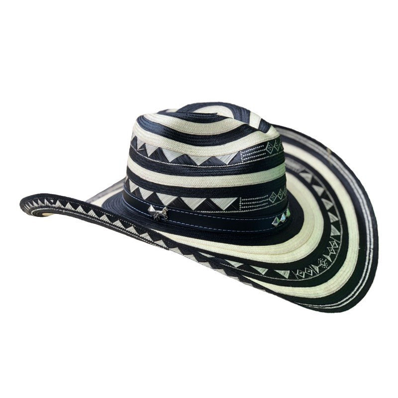 Sombrero 23 Fibras Negro Hormado