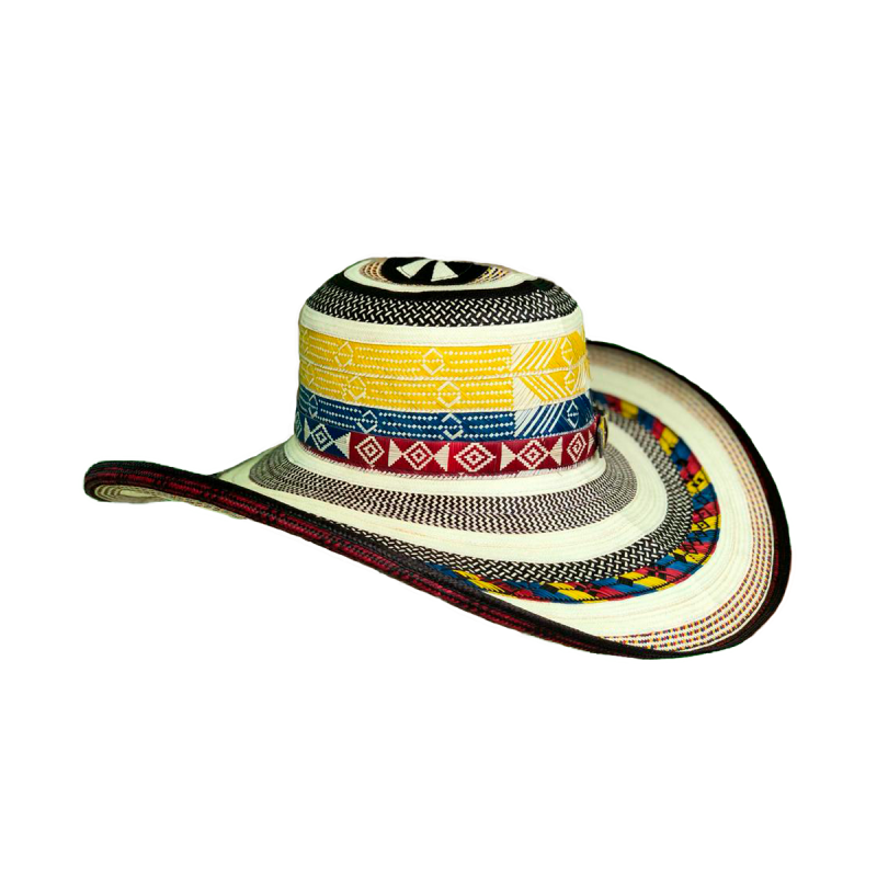 Sombrero 23 Fibras Tricolor