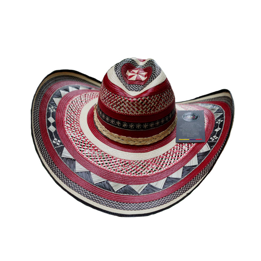 Sombrero 33 Fibras Caballista Extrafino Multicolor MY