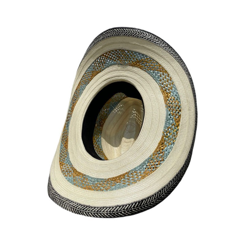 Sombrero 33 Fibras Diseño Malla Colores