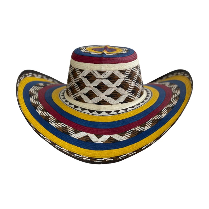 Sombrero 27 Fibras Exclusivo Multicolor