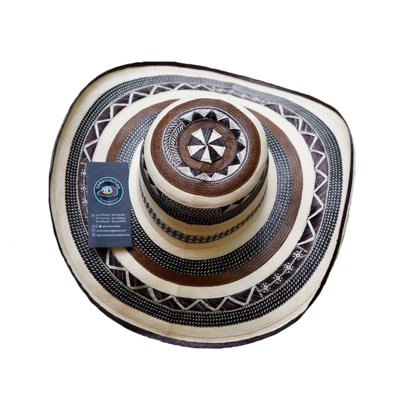 Sombrero 27 Fibras Exclusivo Tejido Extrafino