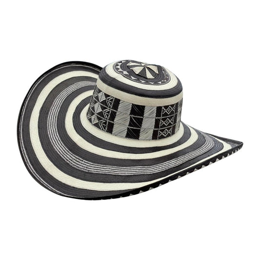 Sombrero 31 Fibras Tradicional Tejido Caña Flecha