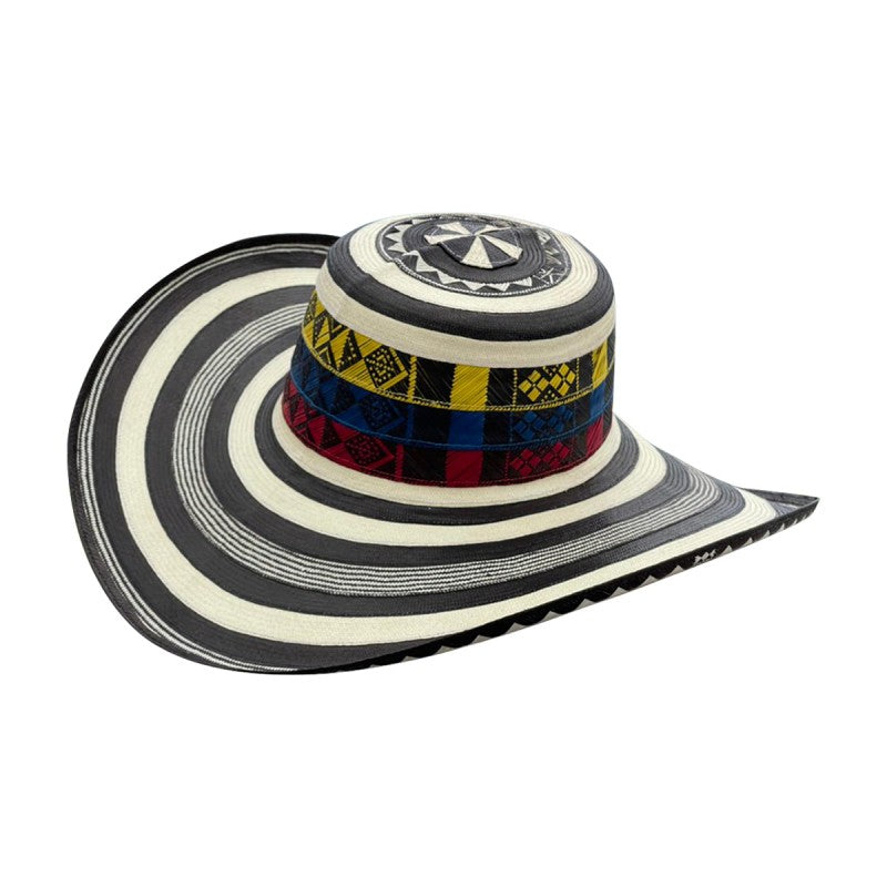 Sombrero 33 Fibras Tricolor Extrafino