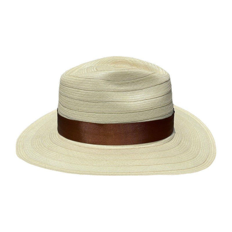 Sombrero Ala Corta Fino Exclusivo Beige