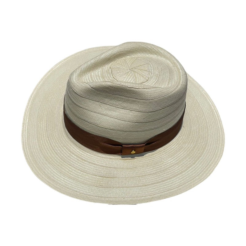 Sombrero Ala Corta Fino Exclusivo Beige