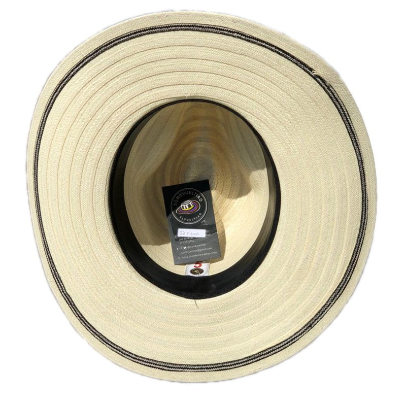 Sombrero Ala Corta Tejido Fino