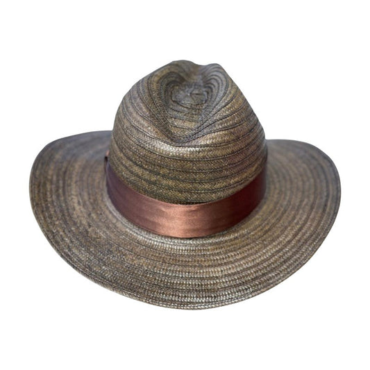 Sombrero Ala Corta Marron MY