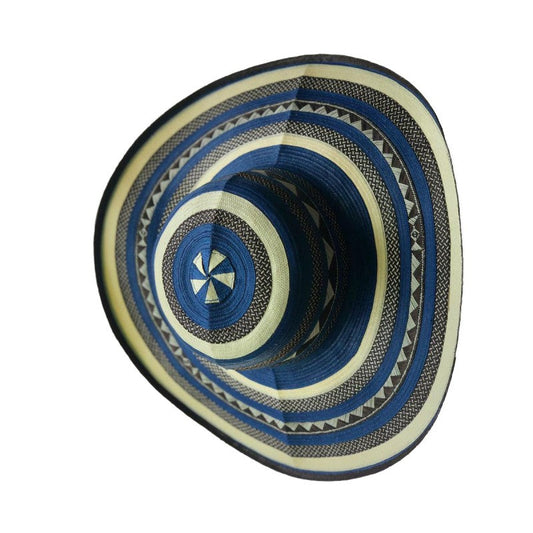 Sombrero Azul 19 Fibras MY