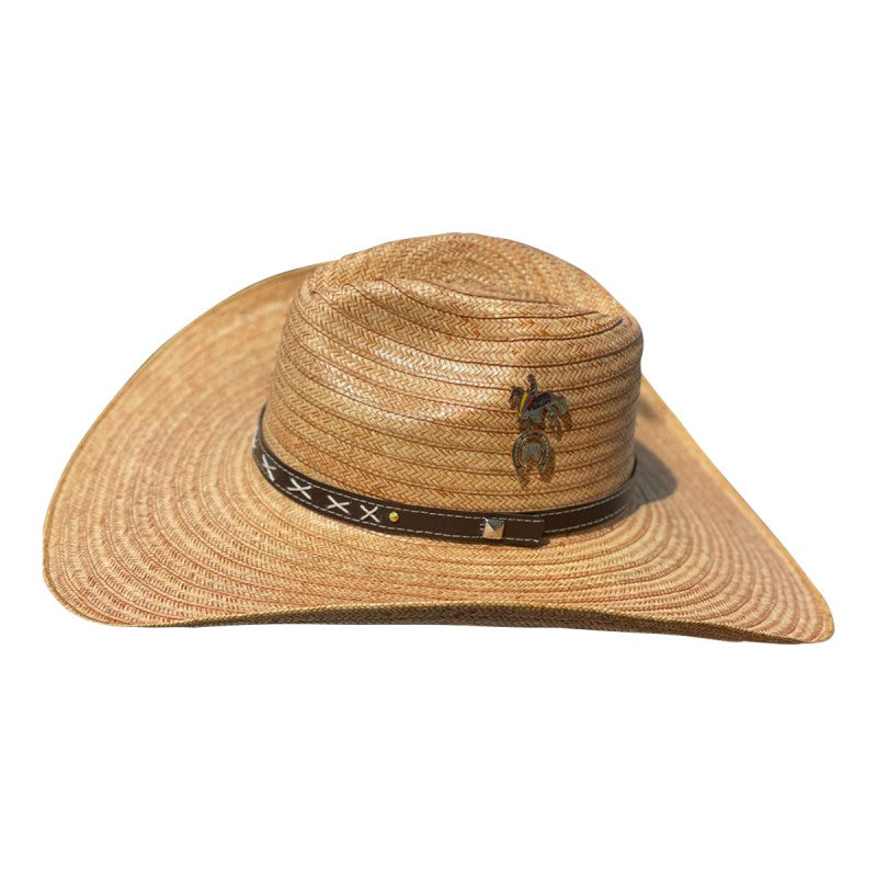 Sombrero Caballista Estilo Dorado