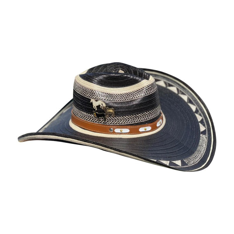 Sombrero 23 Fibras Caballista Exclusivo Negro