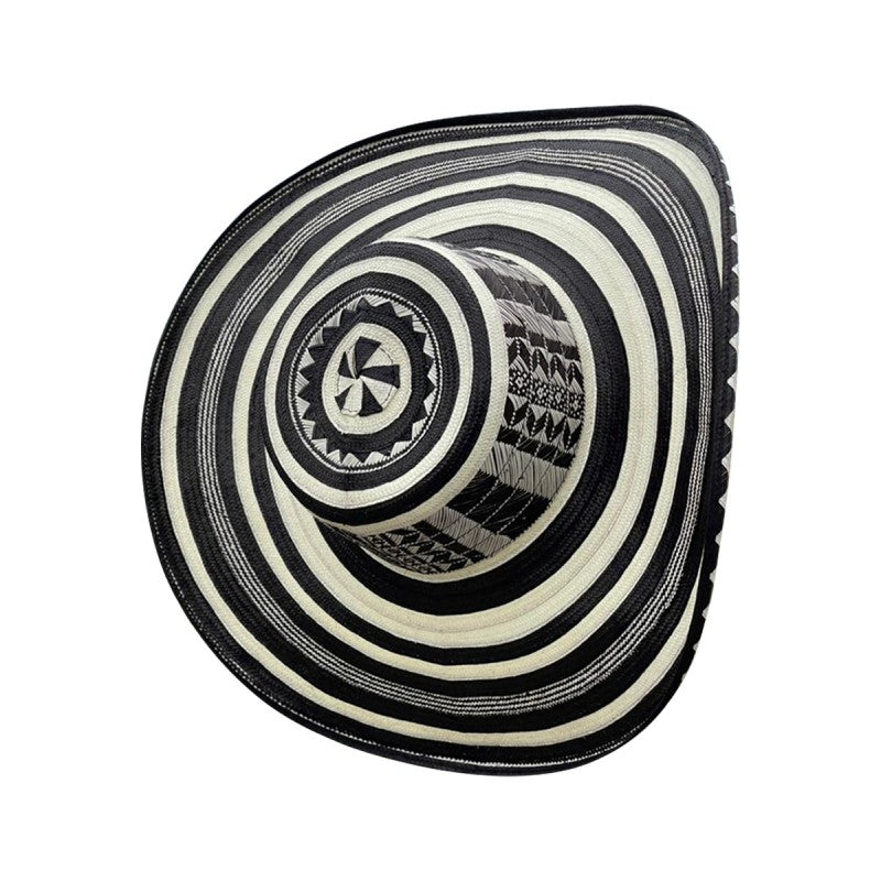 Sombrero Tradicional 15 Fibras + Estuche + Correa