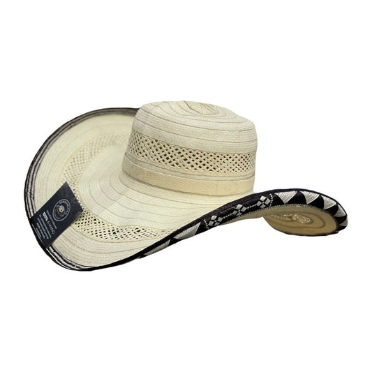 Sombrero Calado 23 Fibras Beige Exclusivo MY