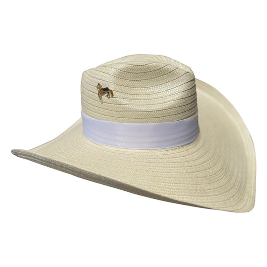 Sombrero 23 Fibras Con Caballo Cinta Blanca MY